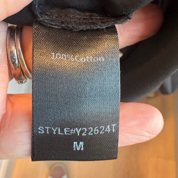 Tuckernuck Pomander Place Blk cotton Shift Dress M - Picture 6 of 6